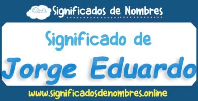 Significado de Jorge Eduardo