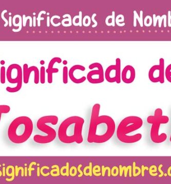 Significado de Josabeth