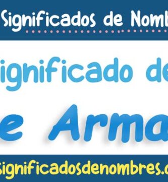 Significado de Jose Armando