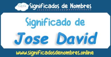 Significado de Jose David
