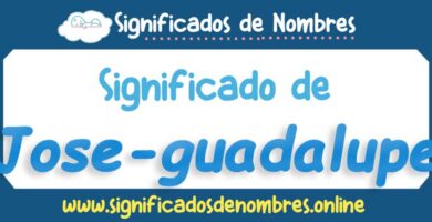 Significado de Jose Guadalupe