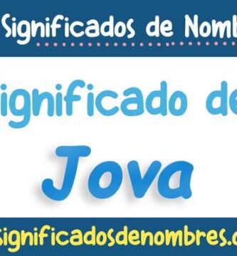 Significado de Jova