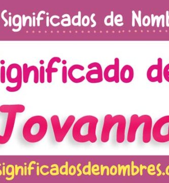 Significado de Jovanna