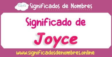 Significado de Joyce