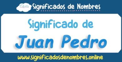 Significado de Juan Pedro