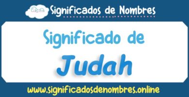 Significado de Judah