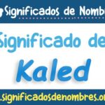Significado de Kaled
