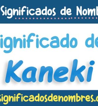 Significado de Kaneki