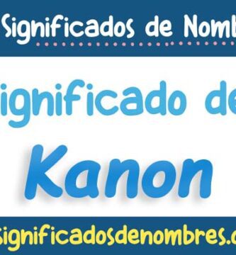 Significado de Kanon