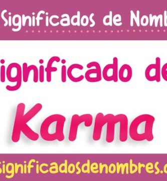 Significado de Karma