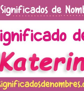 Significado de Katerin