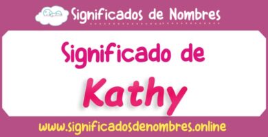 Significado de Kathy