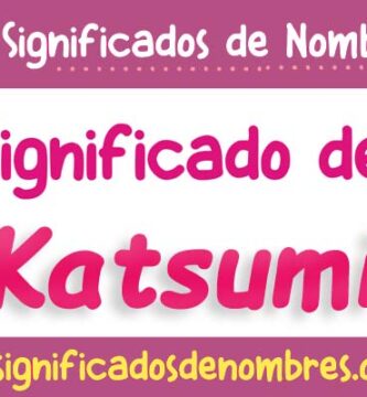 Significado de Katsumi