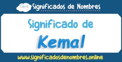 Significado de Kemal