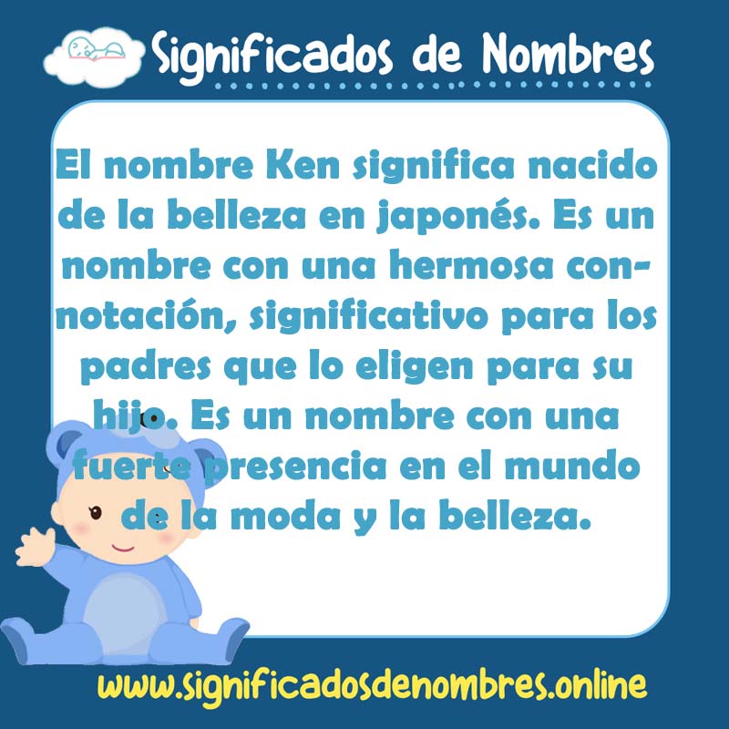 Significado y origen del nombre Ken