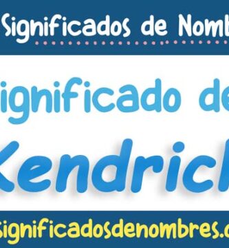 Significado de Kendrick