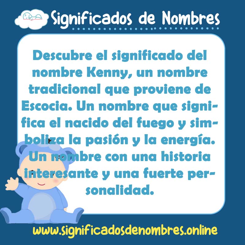 Significado y origen del nombre Kenny