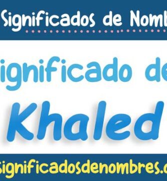 Significado de Khaled
