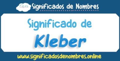 Significado de Kleber
