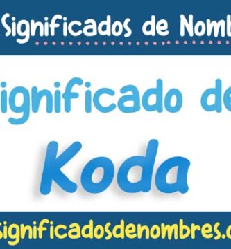 Significado de Koda