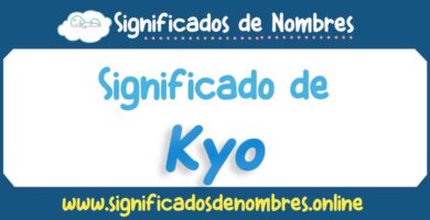 Significado de Kyo