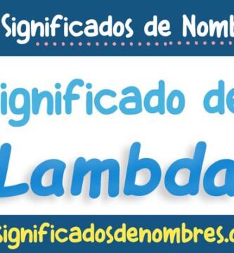 Significado de Lambda