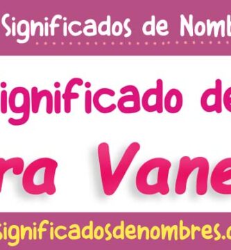 Significado de Laura Vanessa