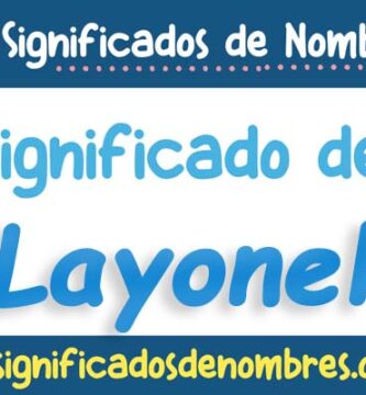 Significado de Layonel