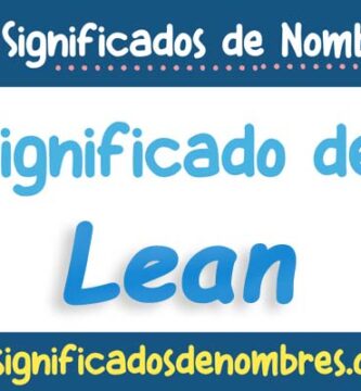 Significado de Lean