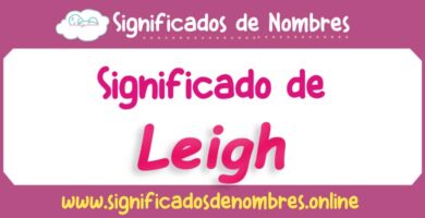 Significado de Leigh