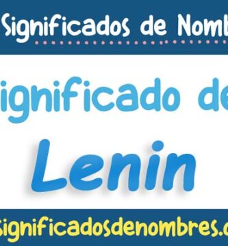 Significado de Lenin