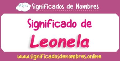 Significado de Leonela