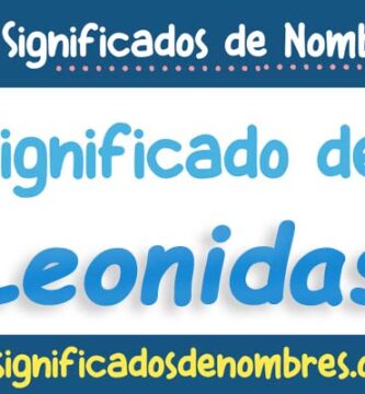 Significado de Leonidas