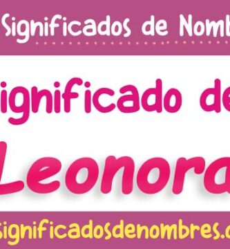 Significado de Leonora