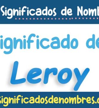 Significado de Leroy