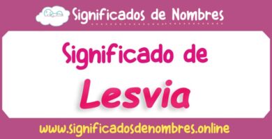 Significado de Lesvia