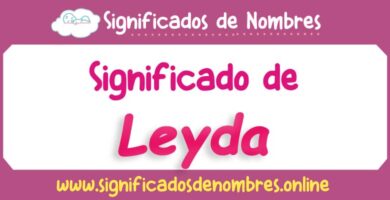 Significado de Leyda