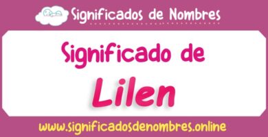 Significado de Lilen