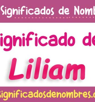 Significado de Liliam