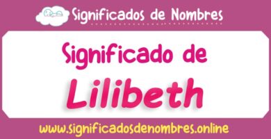 Significado de Lilibeth