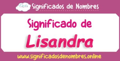 Significado de Lisandra