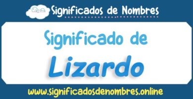 Significado de Lizardo