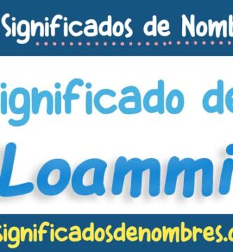 Significado de Loammi