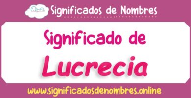 Significado de Lucrecia