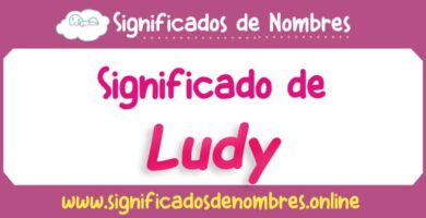 Significado de Ludy