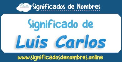 Significado de Luis Carlos