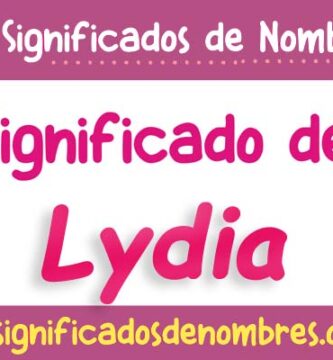 Significado de Lydia