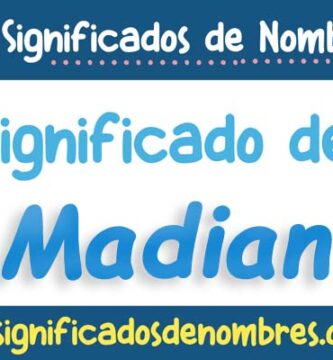 Significado de Madian