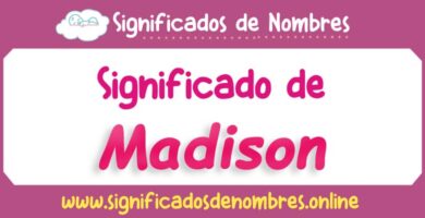 Significado de Madison