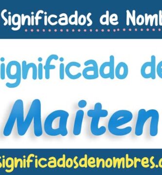 Significado de Maiten